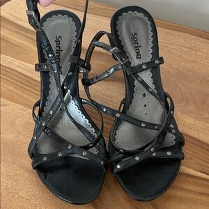 7.5.    Black Studded Sandals